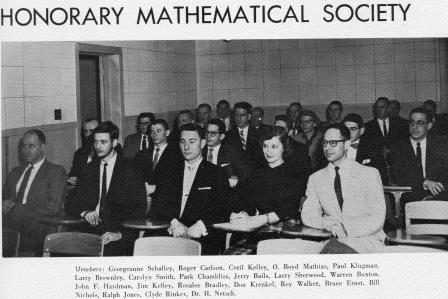 Math Society 1960
